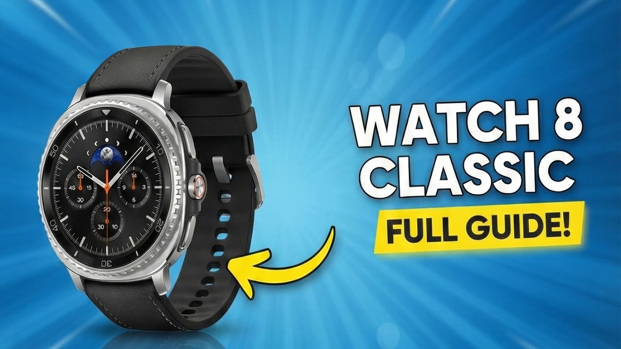 Samsung Galaxy Watch 8 Classic Review + Full Setup Guide | Unboxing, Features, Tips & Tricks (2025)