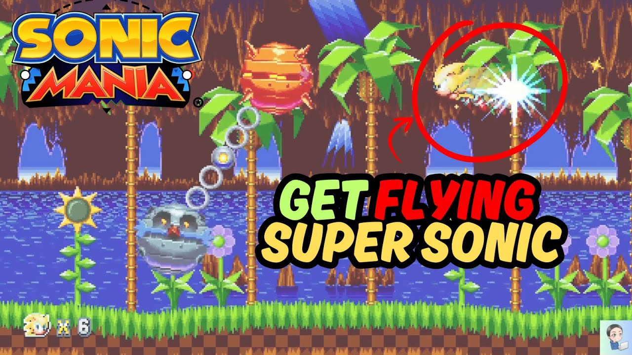 Как получить Летающего Супер Соника в Sonic Mania (ПК, xBox, PS4, Switch)