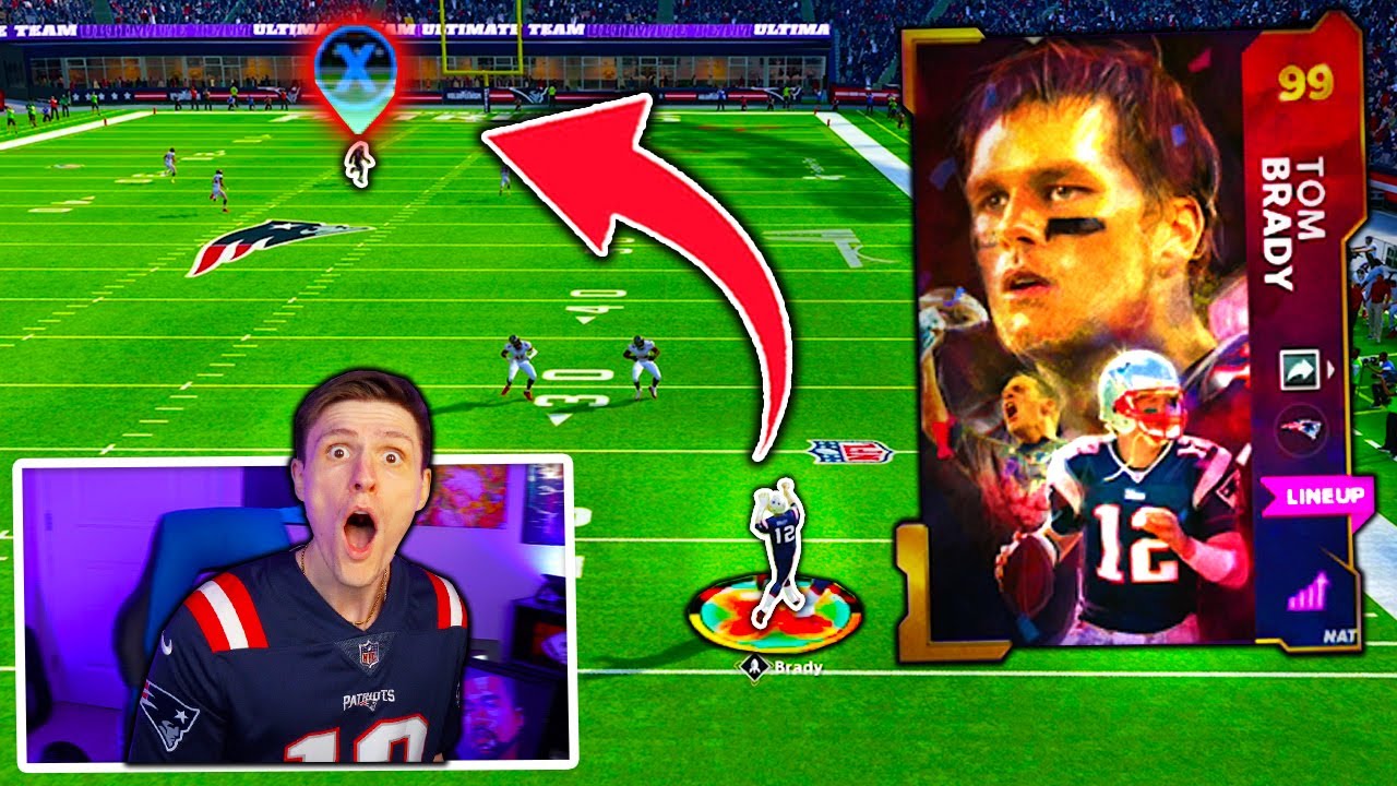 99 Career Tribute Tom Brady is *INSANE*... - Madden 22 Ultimate Team Gameplay
