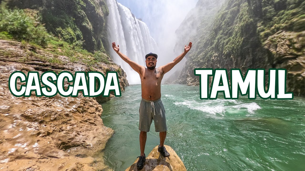 Cascada TAMUL y cueva del agua 💦 El tesoro de la HUASTECA POTOSINA | 2021
