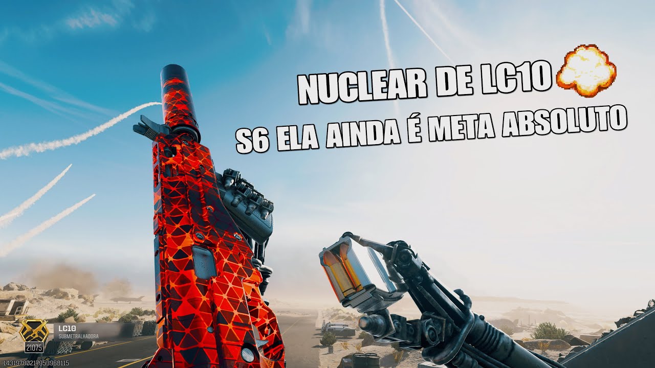 COD BO6 - Nuclear com a arma mais quebrada do joguinho