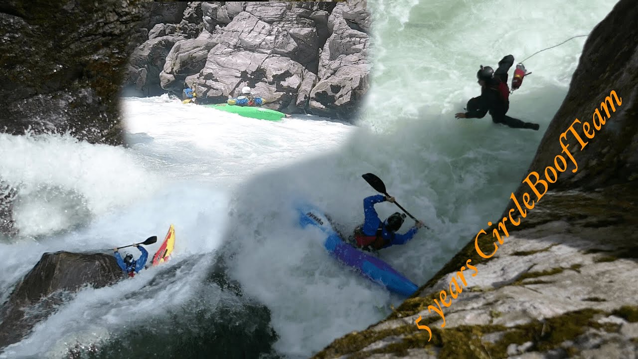 5 years CircleBoofTeam: Whitewaterkayaking Fail Compilation