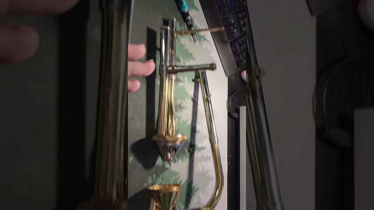 how to take apart a thayer / axial valve on a trombone