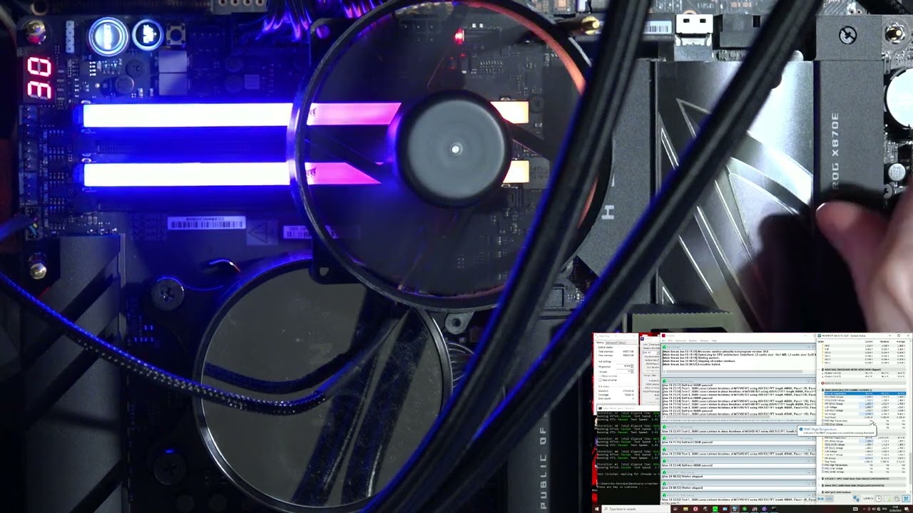 96GB DDR5-6400 CL32 tuned sub-timings for Ryzen 9 9950X on ASUS Crosshair X870E Hero
