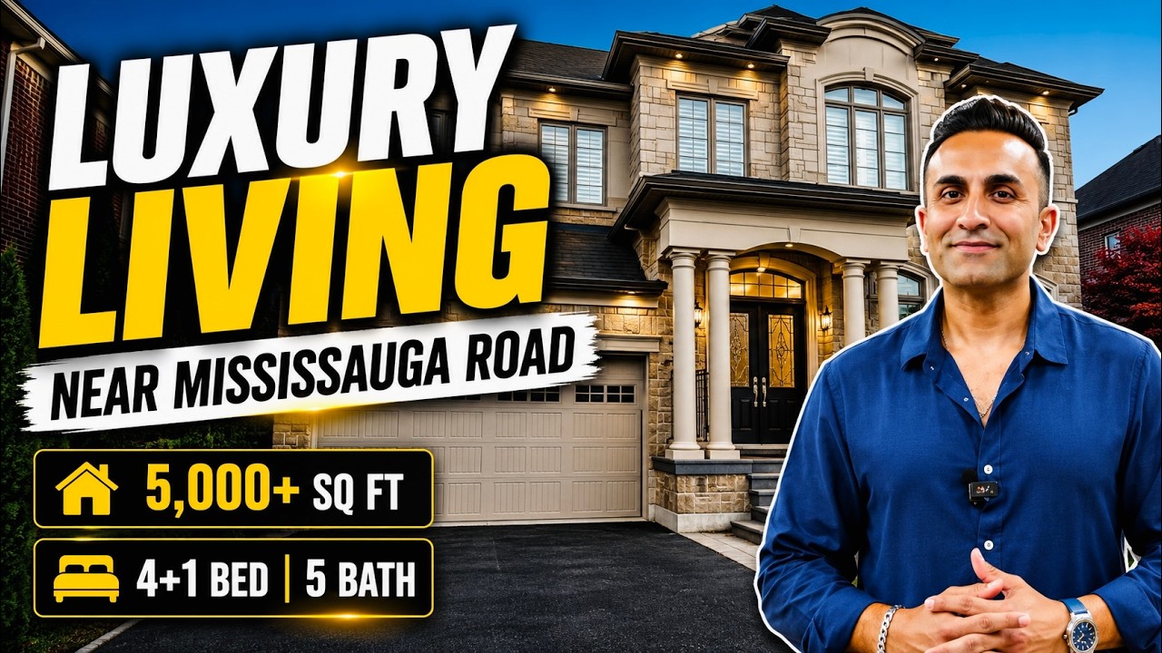 Luxury Living Near Mississauga Road | House Tour