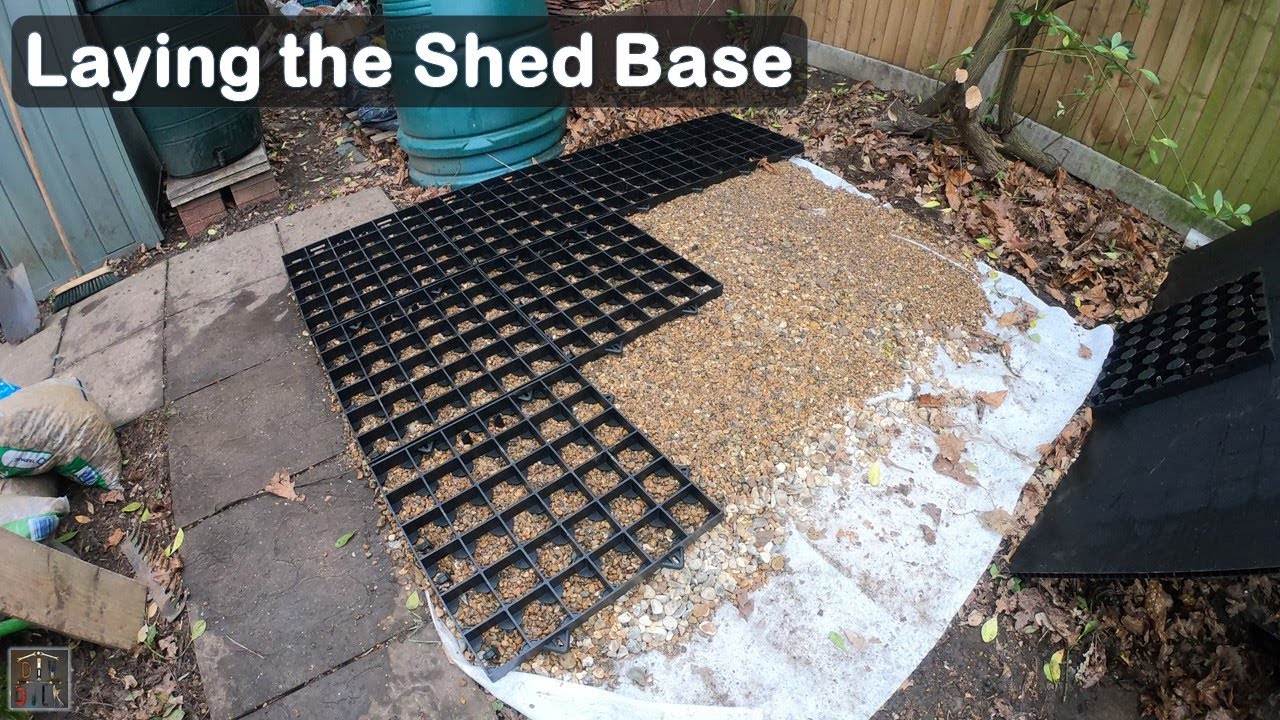 Plastic Shed Project Part 2: Laying the Base with ProBASE