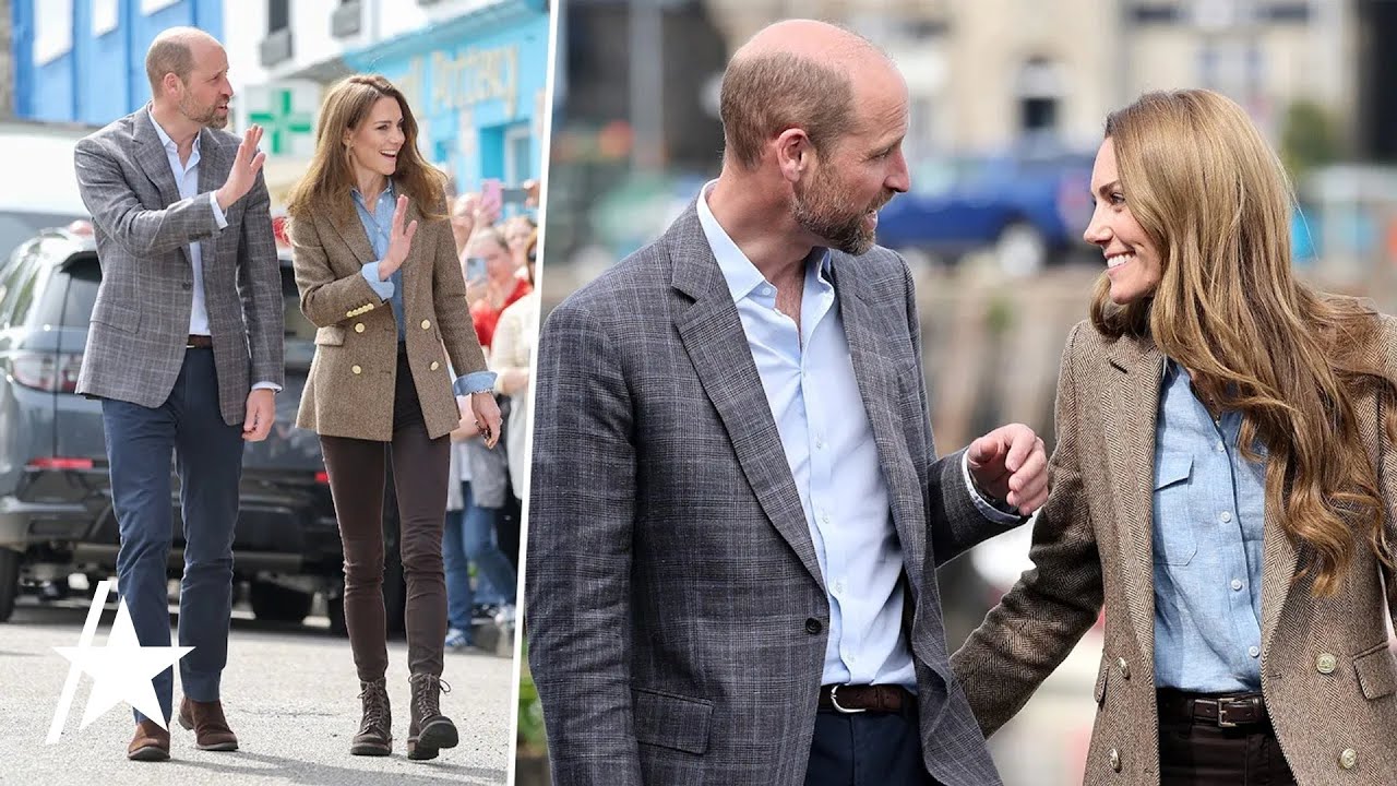 Kate Middleton & Prince William Wear MATCHING Outfits On Anniversary Trip To Scotland