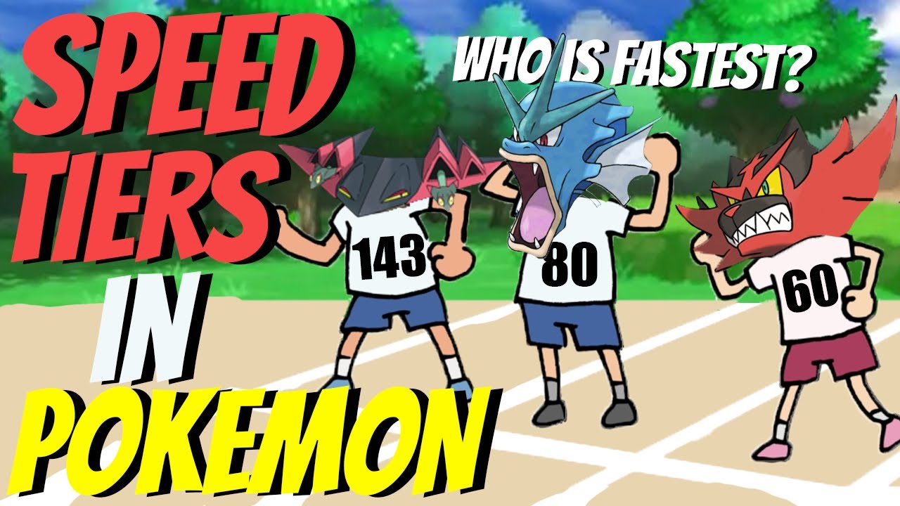 Learn SPEED TIERS in Pokemon and improve FASTER | Competitive Pokemon EXPLAINED