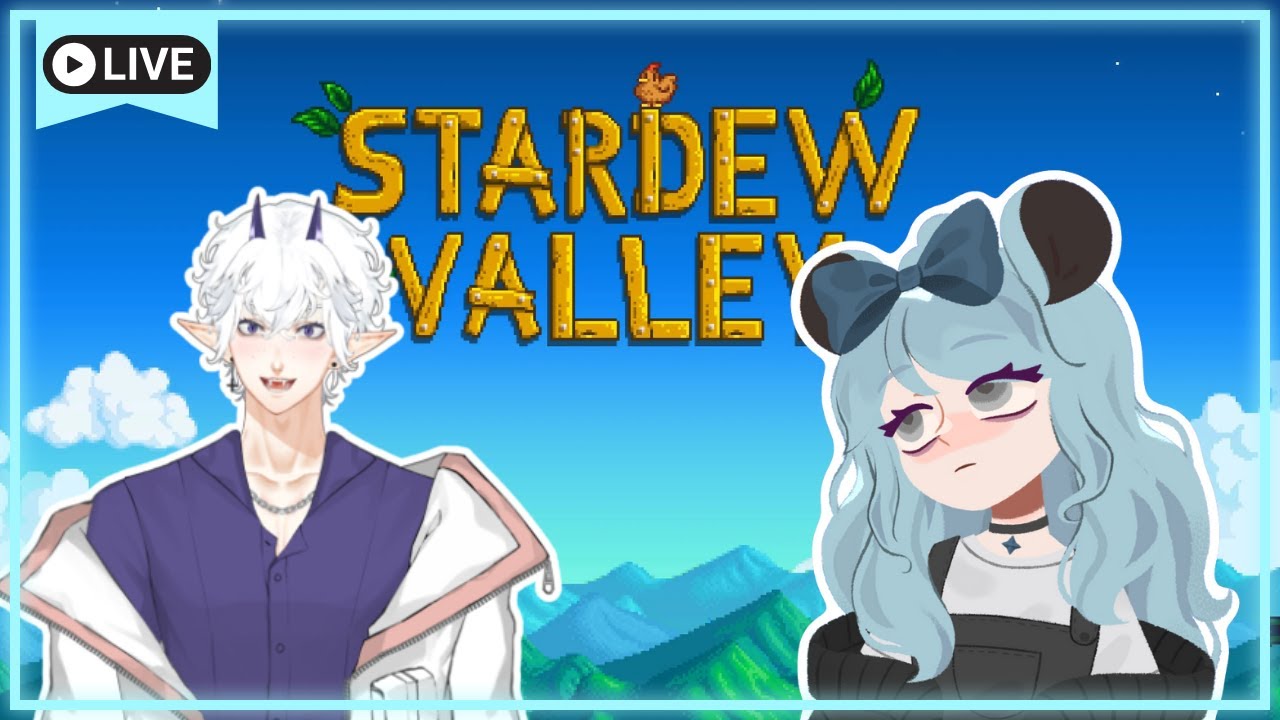 🔴【Stardew Valley】LAST STREAM BEFORE DEBUT! ♡ co-op stardew with @DomoTCG