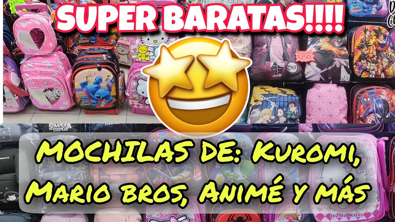 🤩DÓNDE SURTIR MOCHILAS BARATAS EN EL CENTRO DE CDMX?🎒 😏MOCHILAS ESCOLARES EN DF PROVEEDOR CON ENVÍO