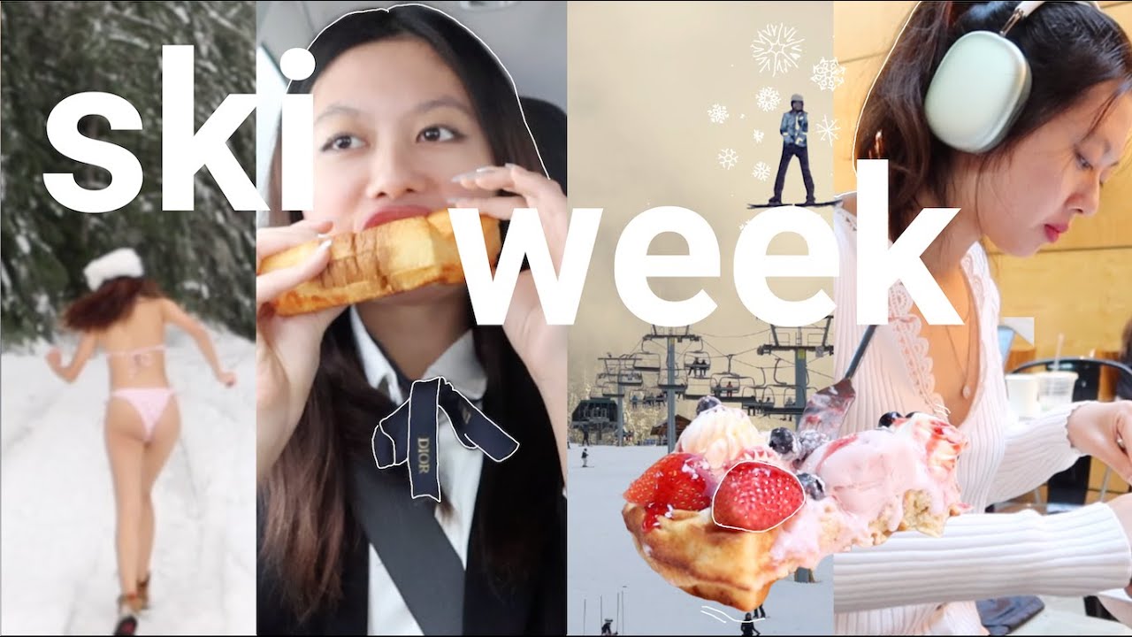 living alone diaries ☃️ 🎀 skiing, grwm, reflecting on change