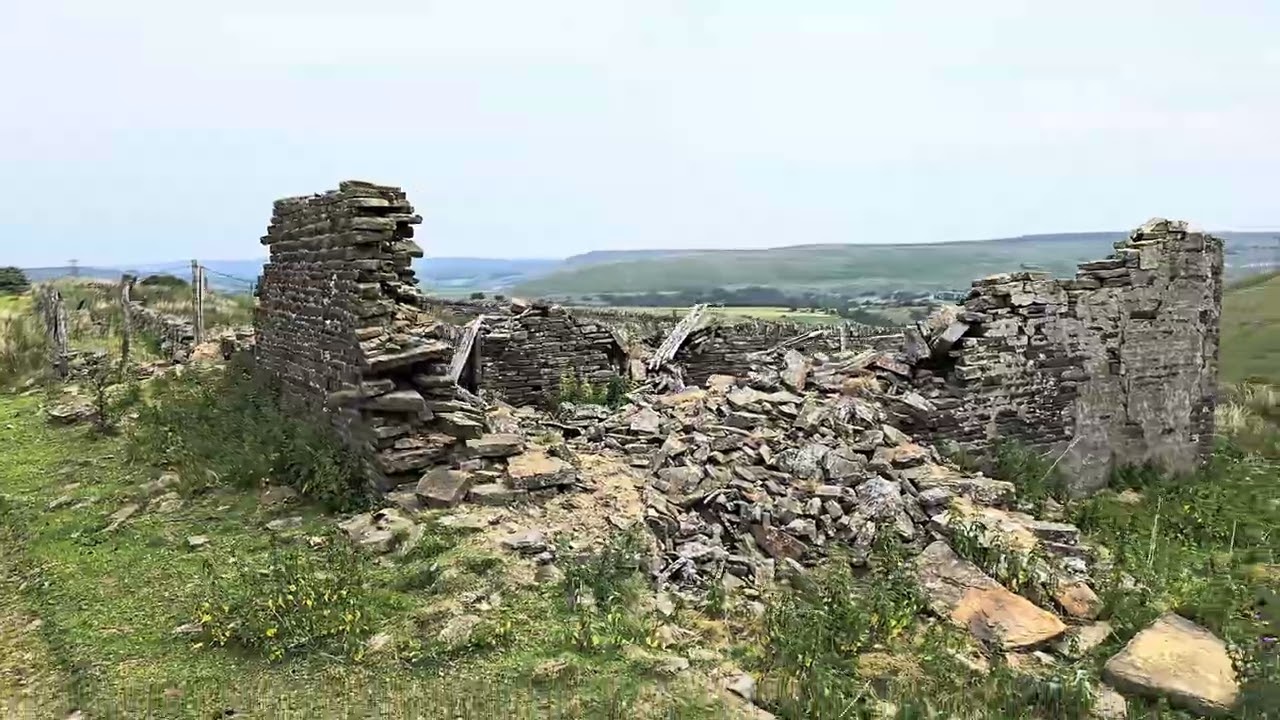 A deserted Yorkshire Dales village, Inchfield Moor, Todmorden - part 2 #yorkshire #abandonedplaces