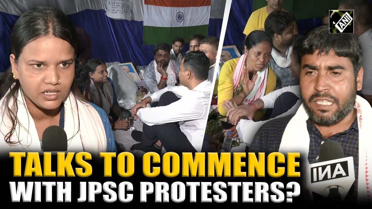 Talks conjectured as Ranchi SDM Kumar Rajat, ADM Dhananjay Kumar meet JPSC-JSSC protesting students