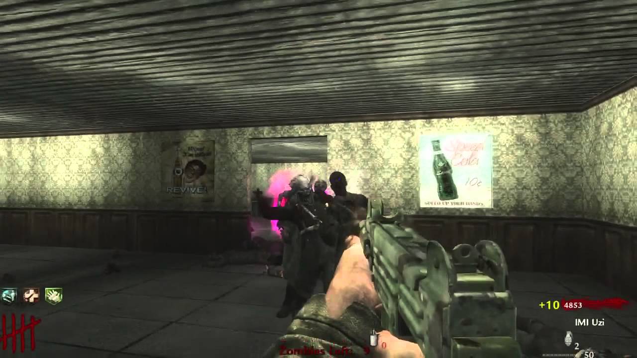 Zagrajmy w CoD WaW Nazi Zombie #13 ROOMS - Super Custom map !