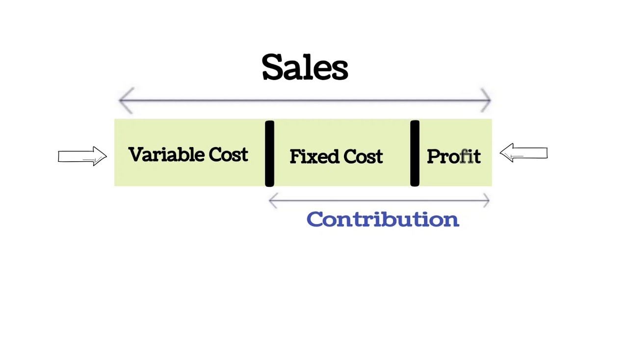 What is Contribution | Variable Cost | Fixed Cost | Sales | Profit | In Management Accounting