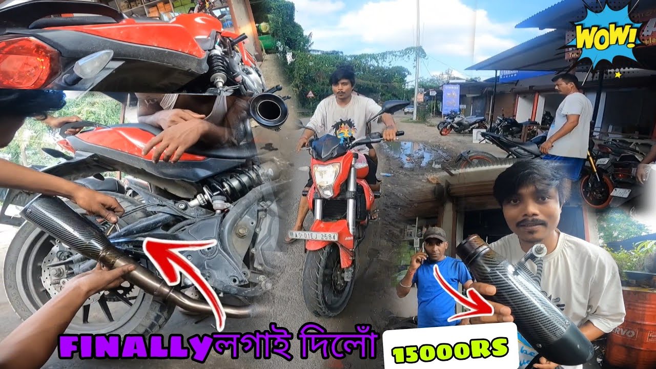 loudest exhaust benelli 300 TNT🔥SC project 😍 **Shocking Reaction**