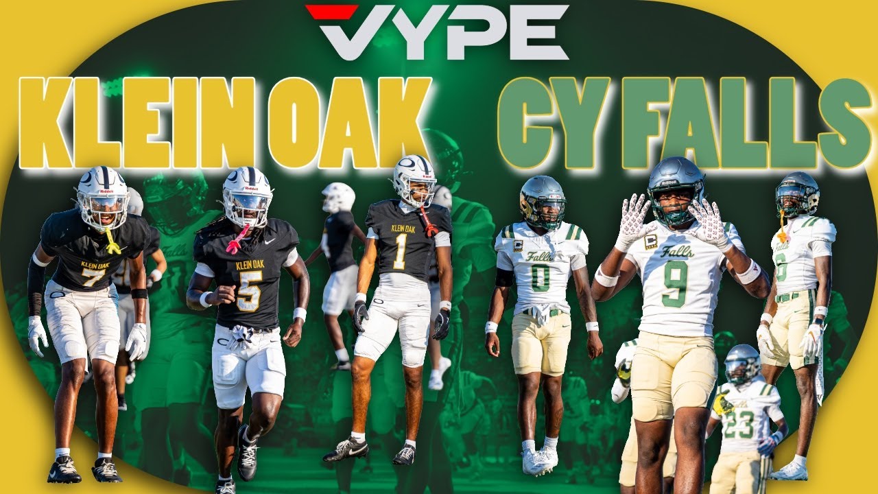 Week 2 TXHSFB Game Highlights | Cy Falls Eagles vs Klein Oak Panthers