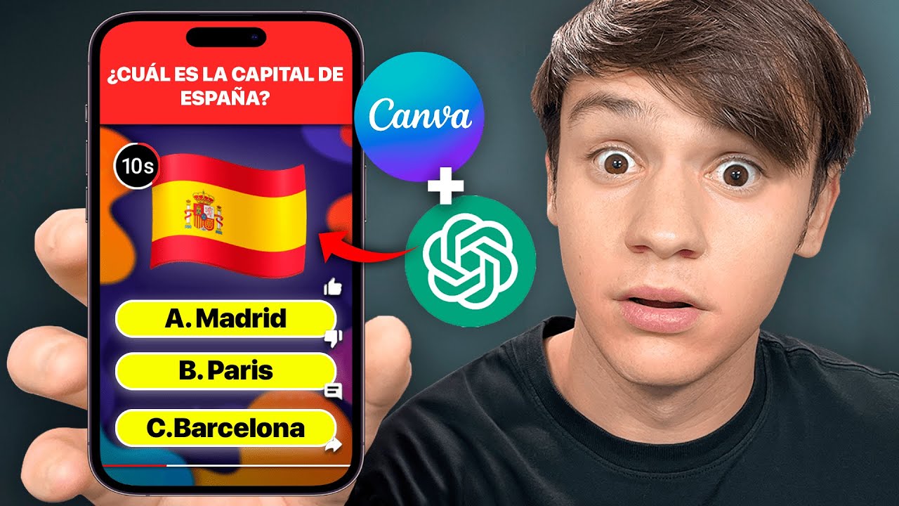Cómo Crear 100 YouTube Shorts Quiz en 10 Minutos con IA (Paso a Paso)