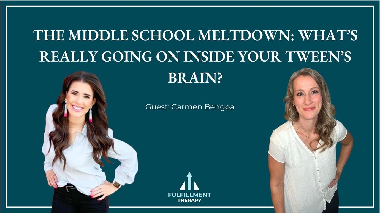 Episode 299:Hidden Struggles of Middle Schoolers:What Every Parent Needs to Know: with Carmen Bengoa