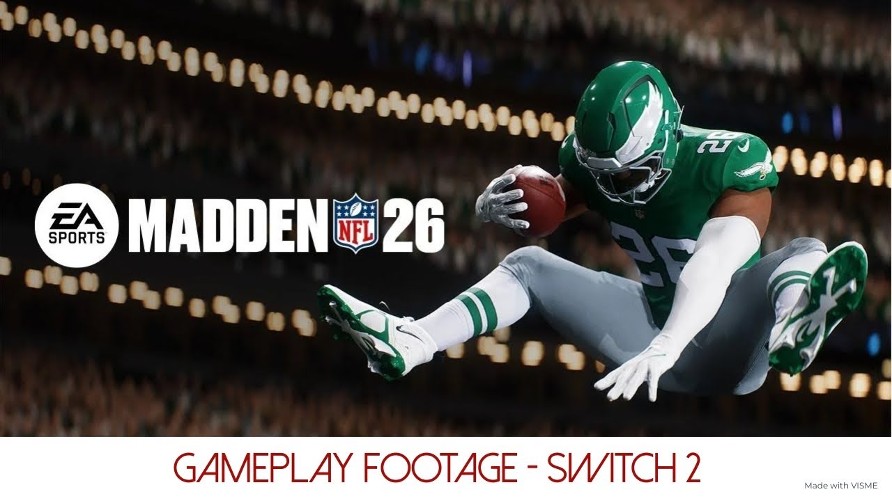 Madden 26 - Switch 2 - Gameplay Footage