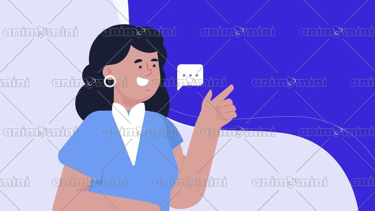 1058 01 Communications Manager 4k Animated Stock Footage