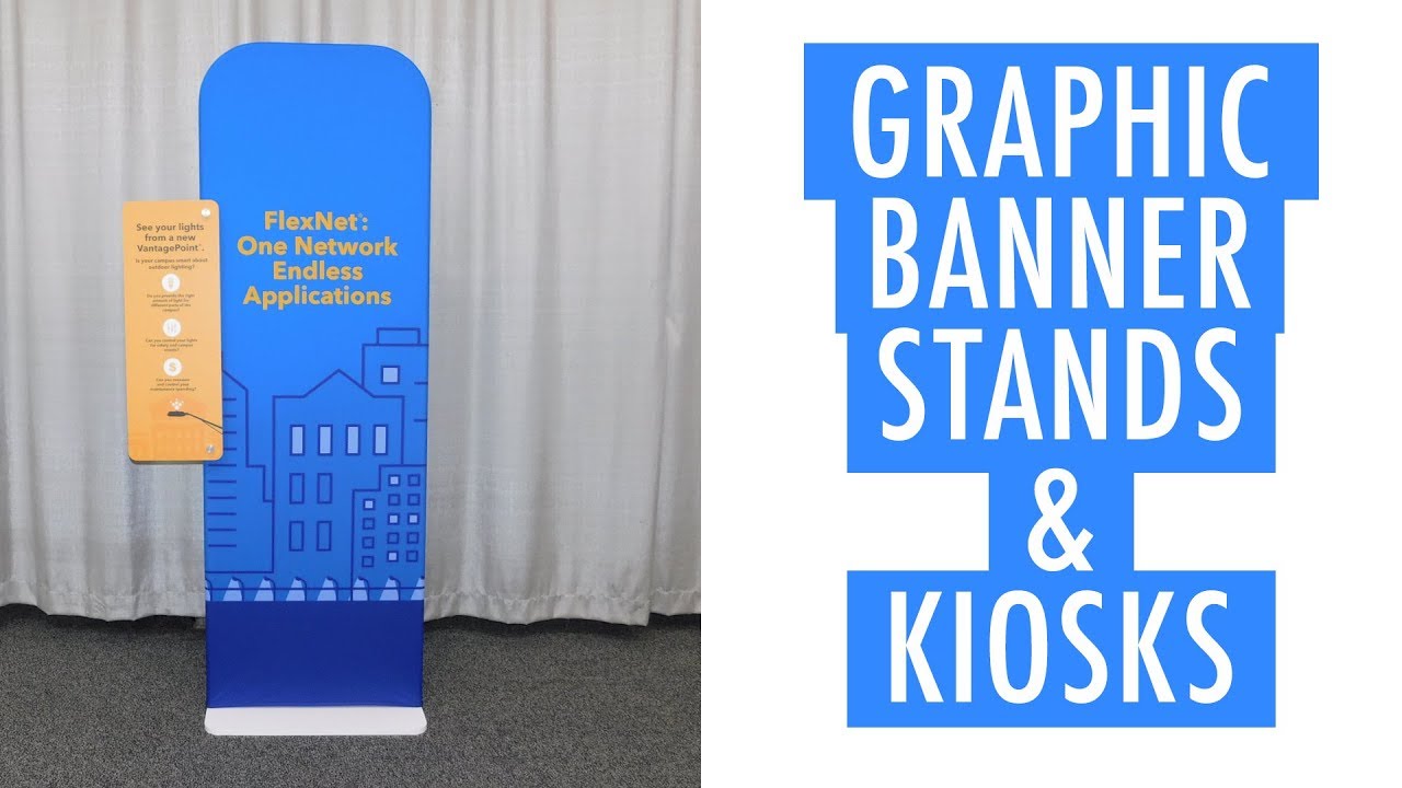 Trade Show Banner Stands and Kiosks