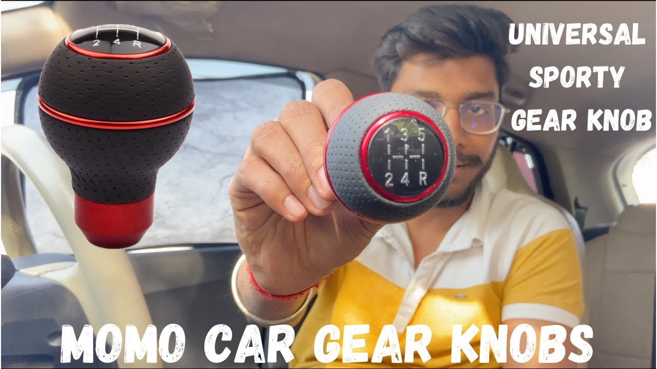 Installing Universal Red Sporty Gear Knob | Momo Gear Knob | After Market Gear knob | Review