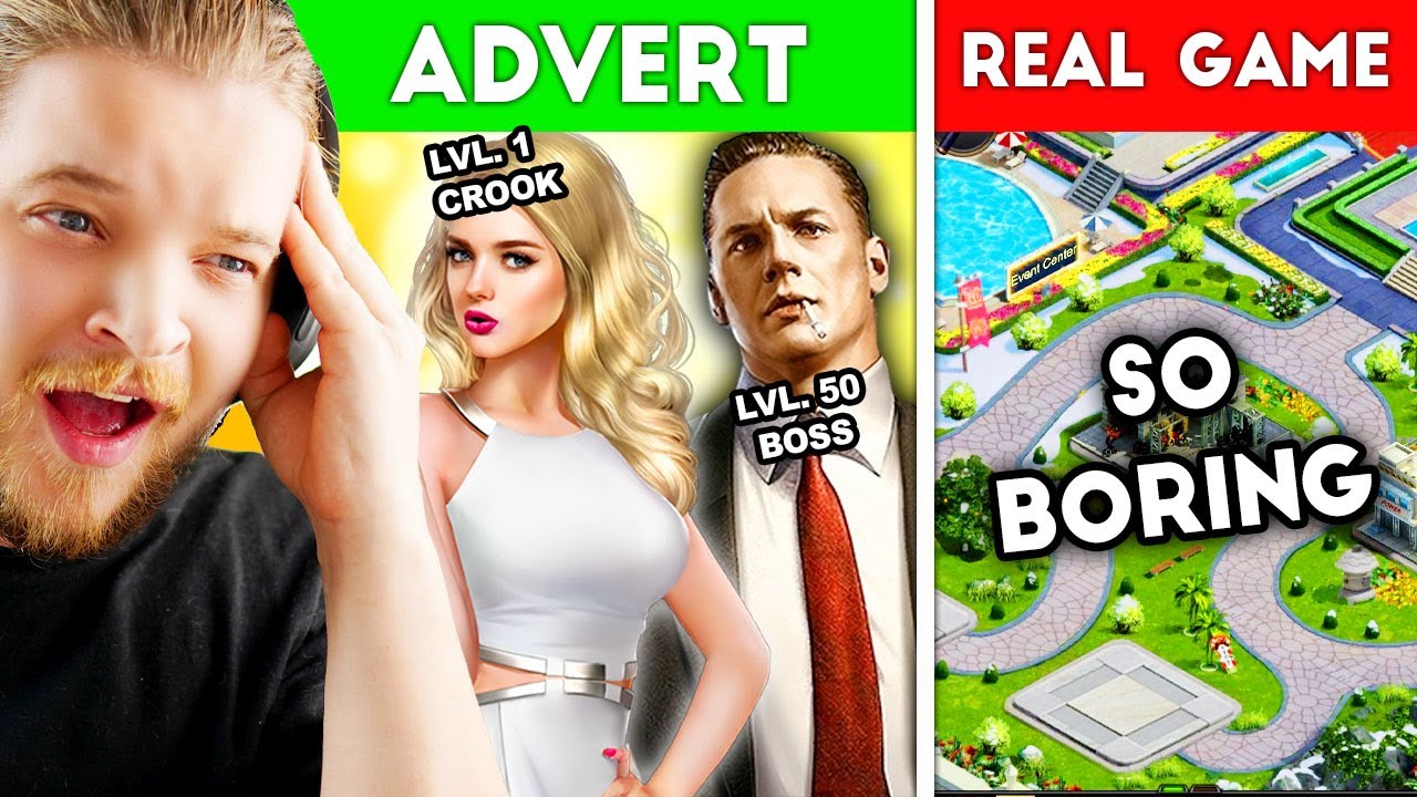 Playing Terrible Mobile Game Ad Games