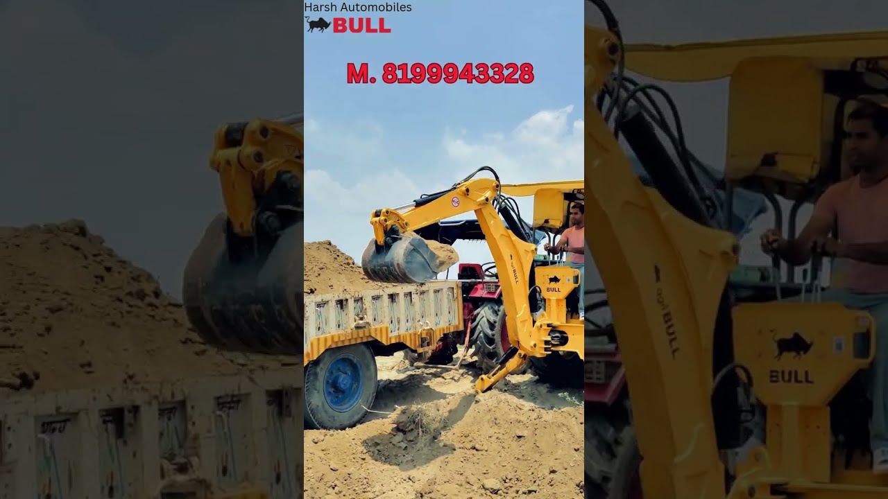 Book your Bull loader Contact M.8199943328