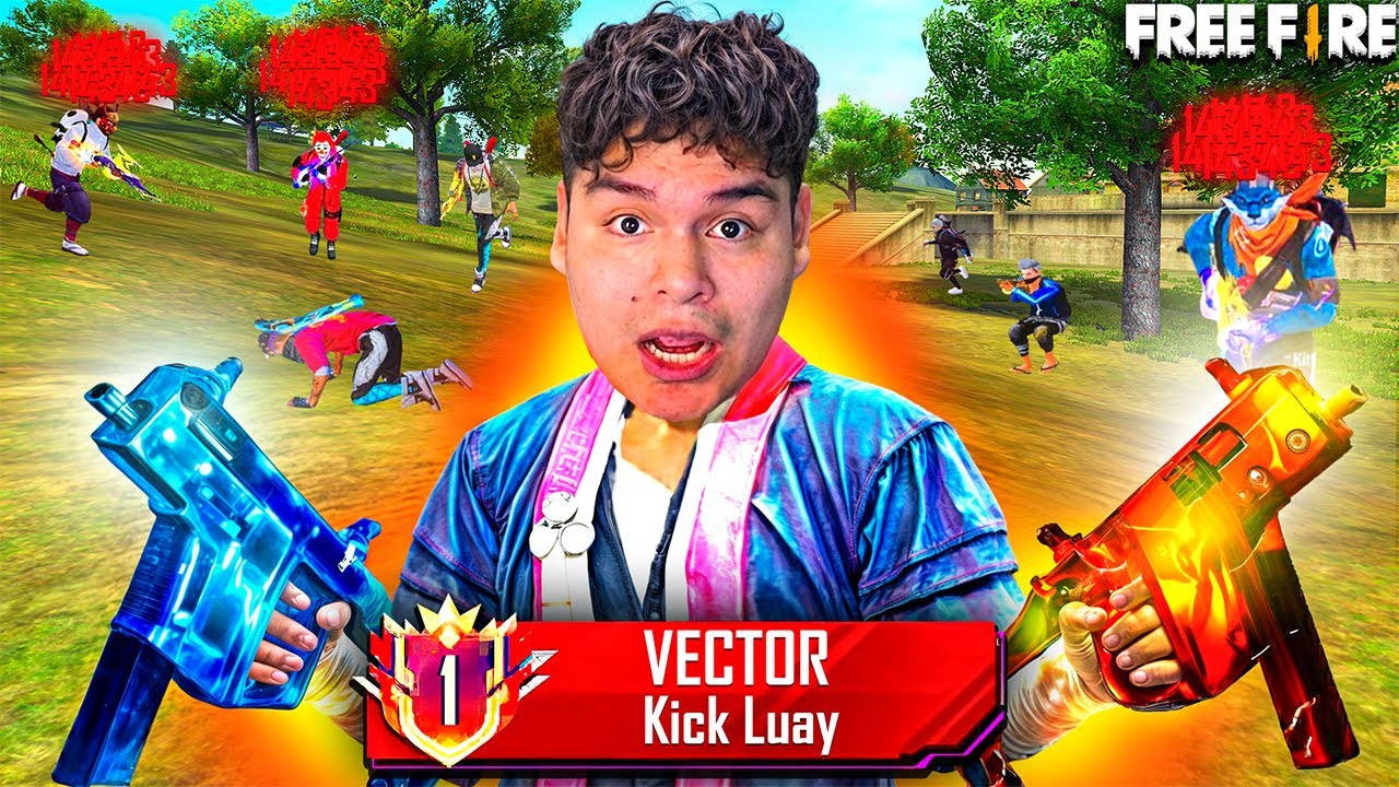 RETARON A MI CUENTA VETERANA A GANAR SOLO CON DOBLE VECTOR en Free Fire