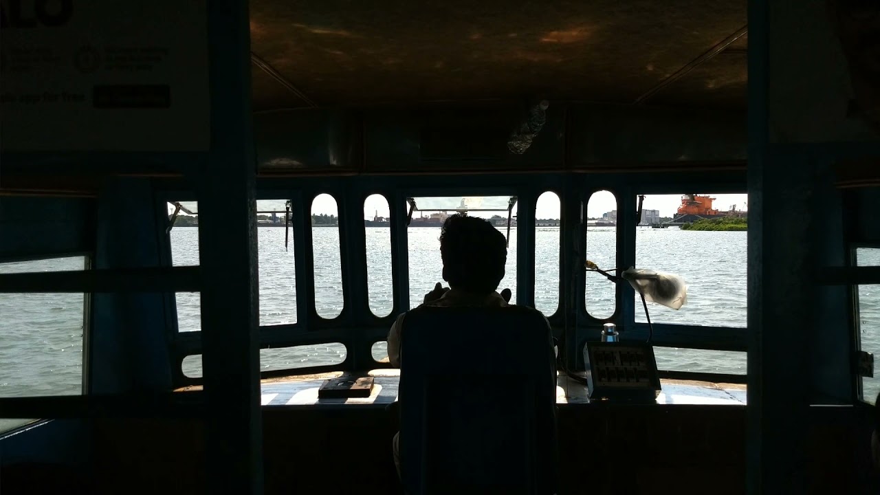 Ernakulam boat jetty to Fort Kochi by government ferry.