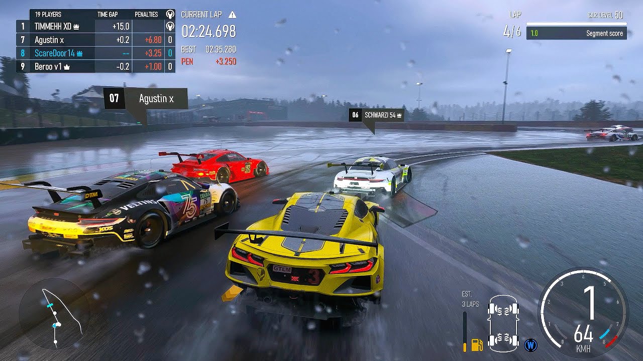 Heavy Rain at Spa-Francorchamps is a Skill Tester (Forza Motorsport)