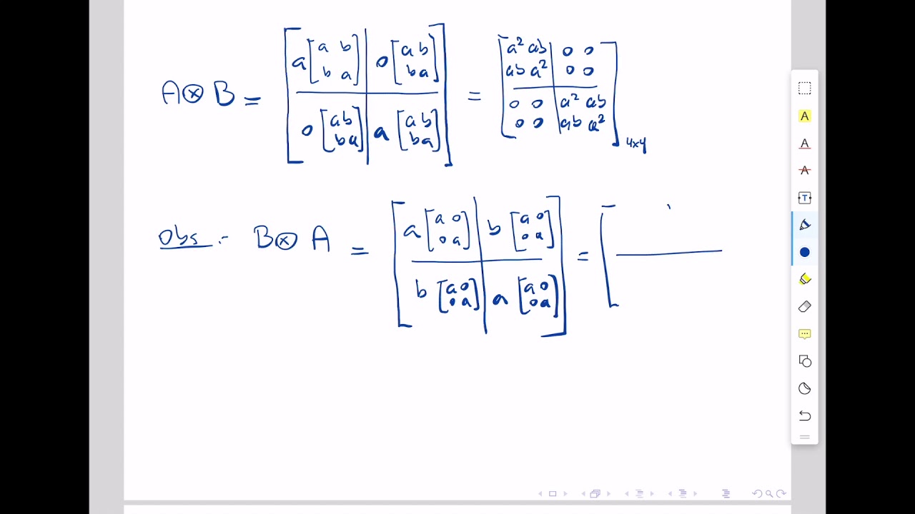 Clase 11 - Matrices Particionadas
