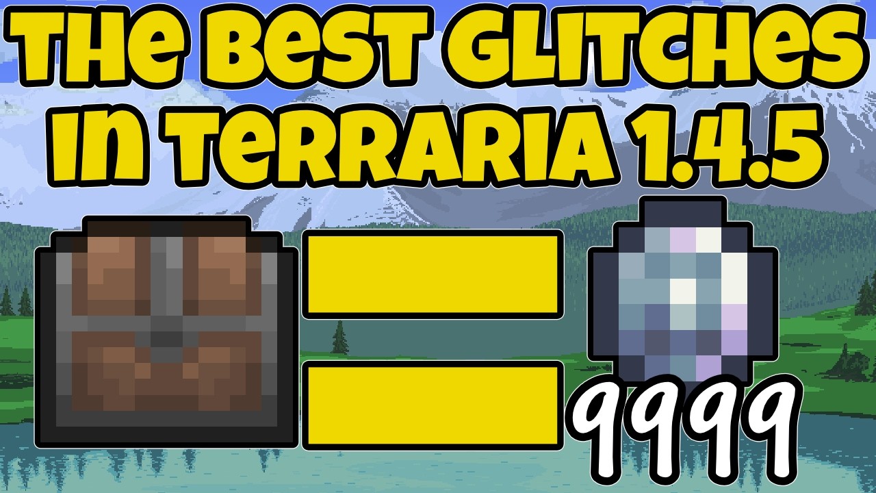 The 5 BEST Glitches in Terraria 1.4.5 | Terraria WORKING Duplication Glitch | 1.4.5.5