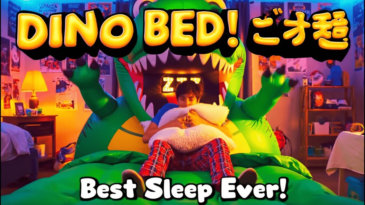 Which Bed Would You Want in Real Life?  7 Min of Lying in the Most Relaxing Bed