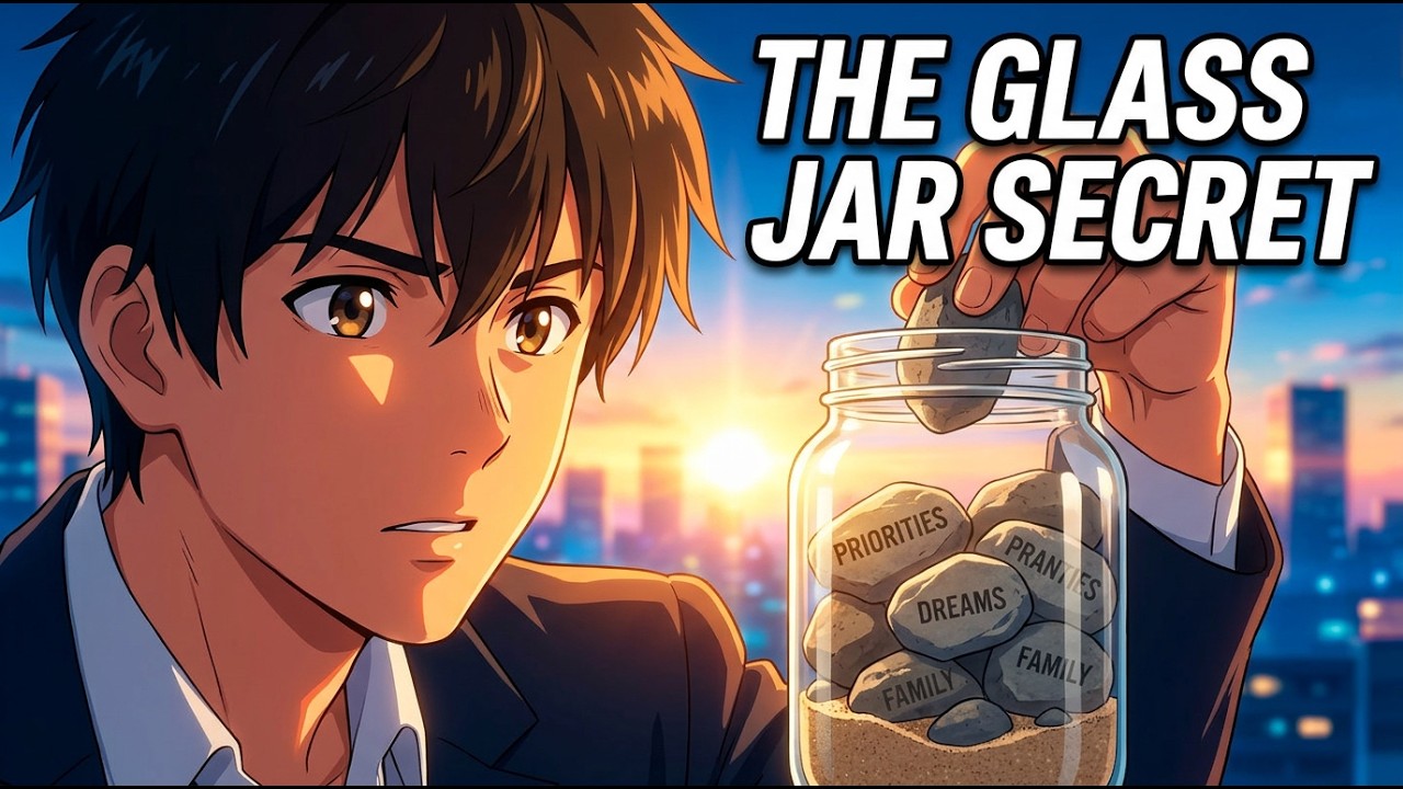 The Glass Jar Principle | Why You're Not Productive Enough | Inspirational English Story