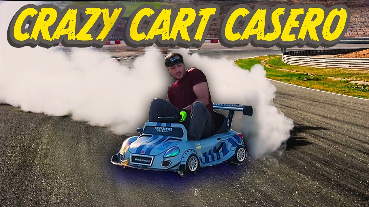 COMO Hacer un RAZOR CRAZY CART  XL Casero y casi GRATIS con una CAMA  **quemamos 3 motores🔥**