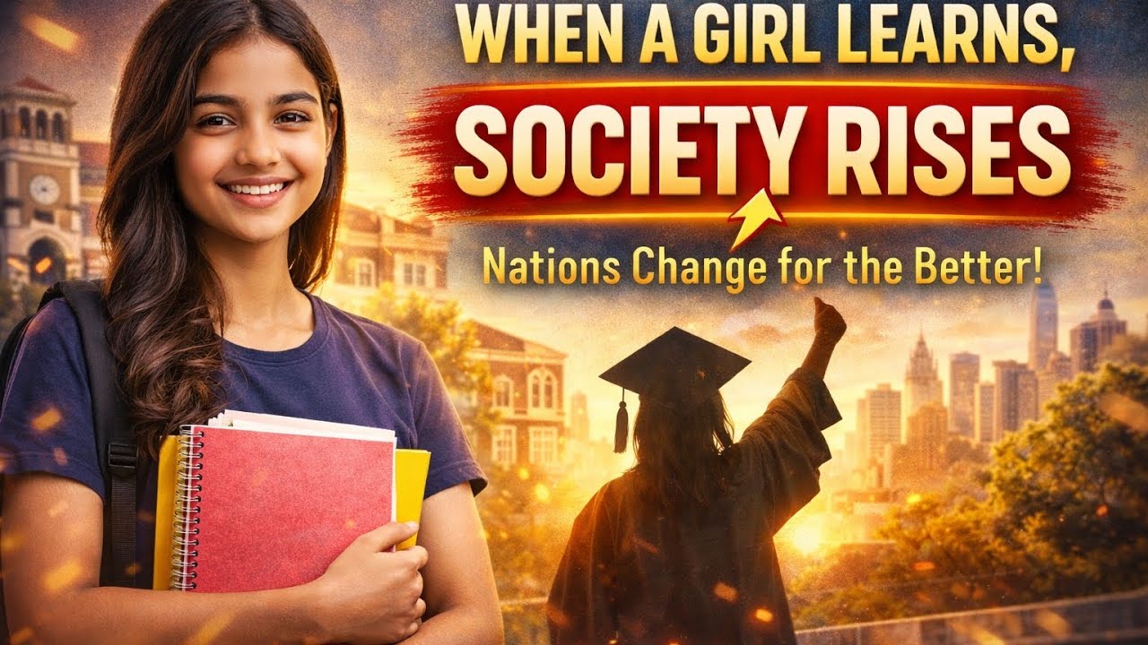 📚 Education Club | Social Intelligence Series🎓 When a Girl Learns, Society Rises