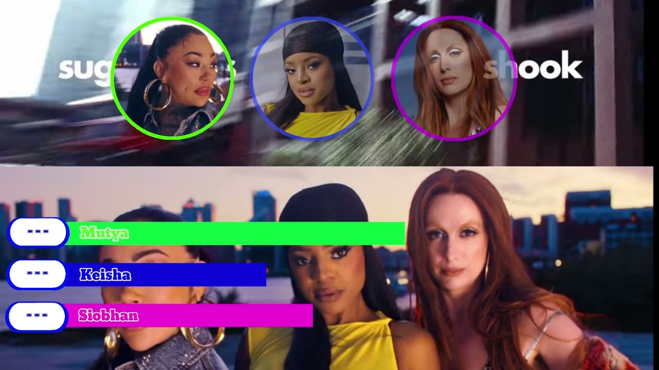 Sugababes - Shook (Line Distribution)
