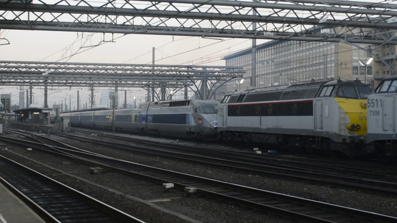 UM 55 TVM : TGV réseaux  Bruxelles -Midi  SNCB-NMBS Brussel-Zuid