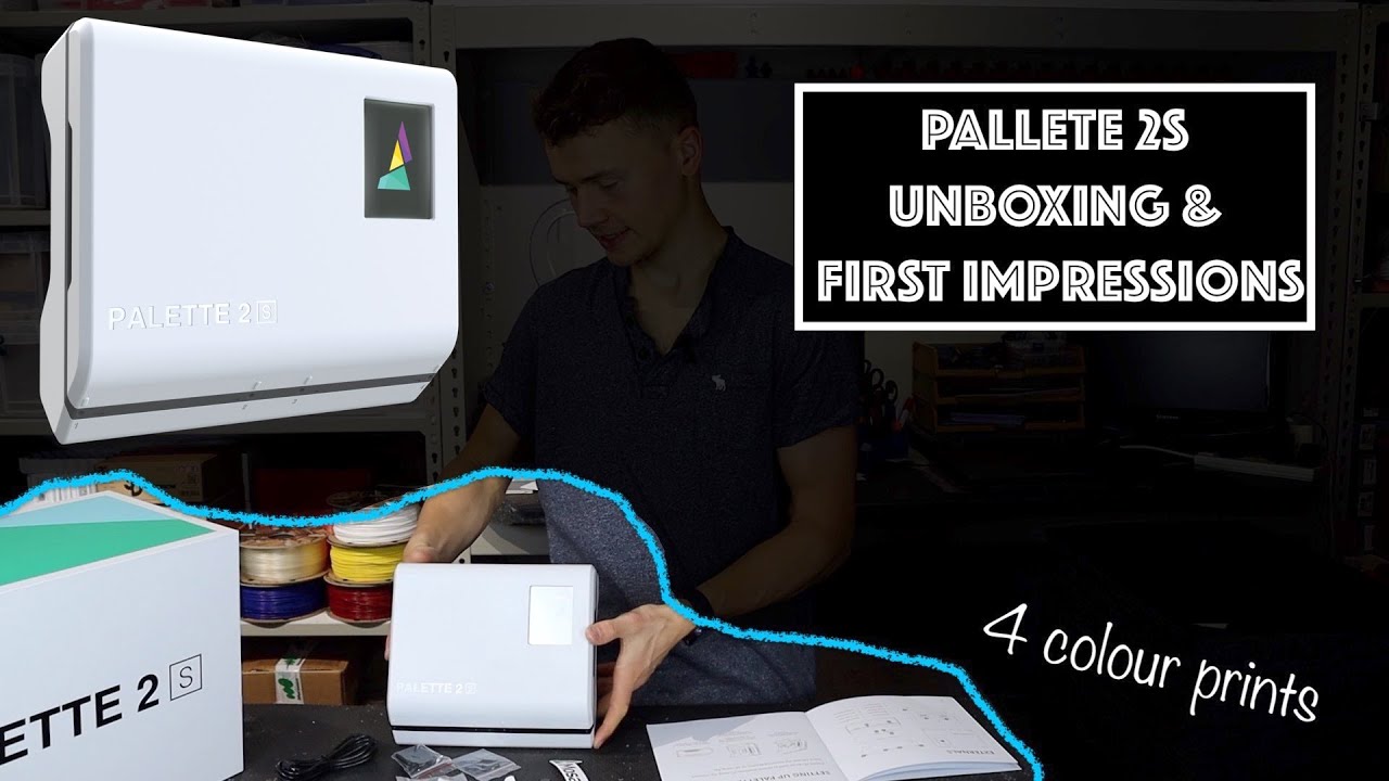 UNBOXING & First Impressions - Pallete 2s from Mosaic - Multi Colour / Material Printing