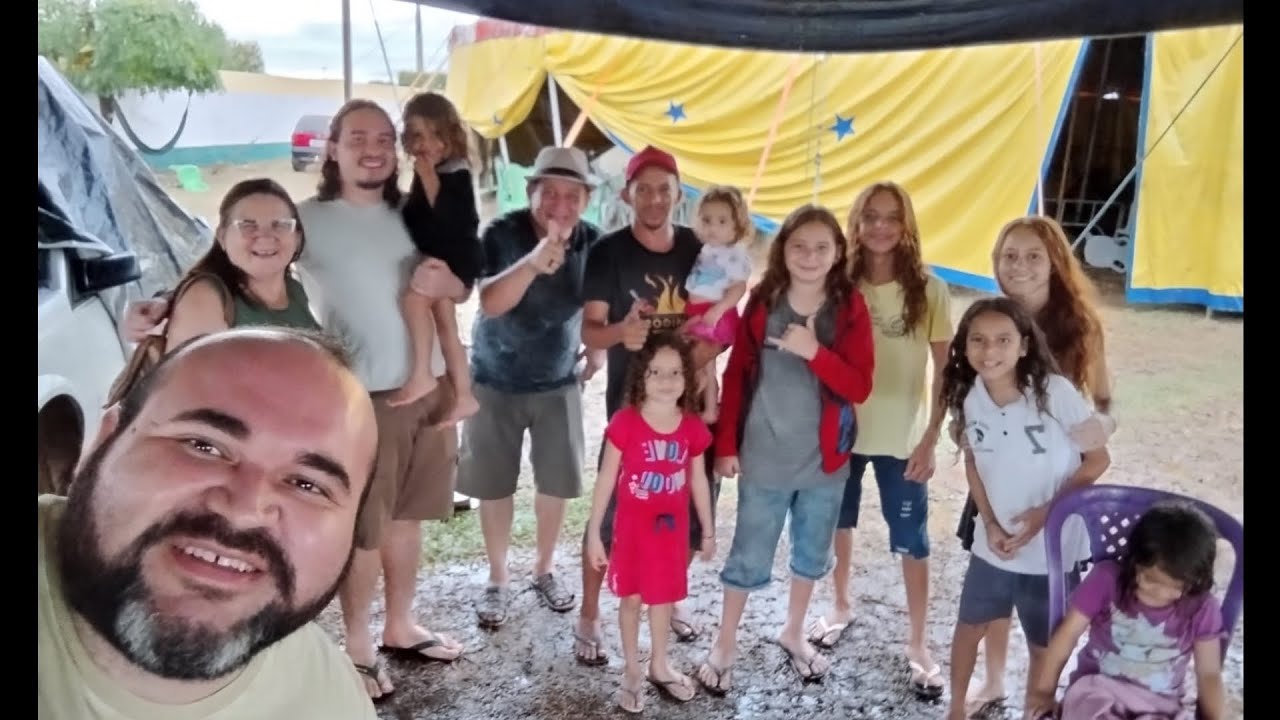 Recebemos a visita da família do seu Francisco 🎪💎