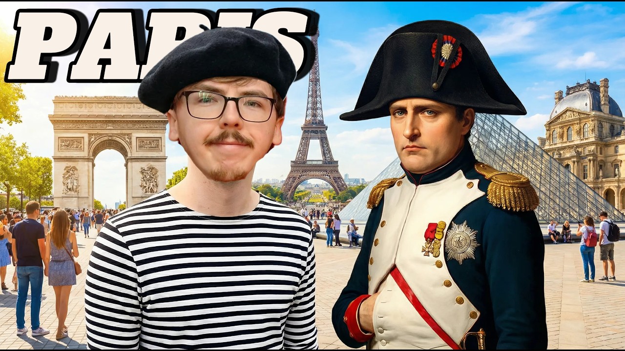 Every Paris Tourist Attraction in 1 Day!
