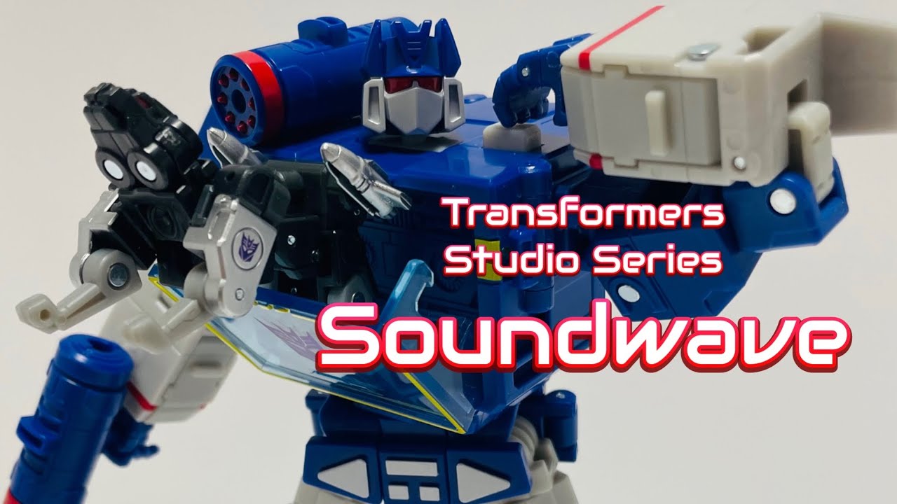 Transformers the Movie Studio Series Leader Class Soundwave Review 
