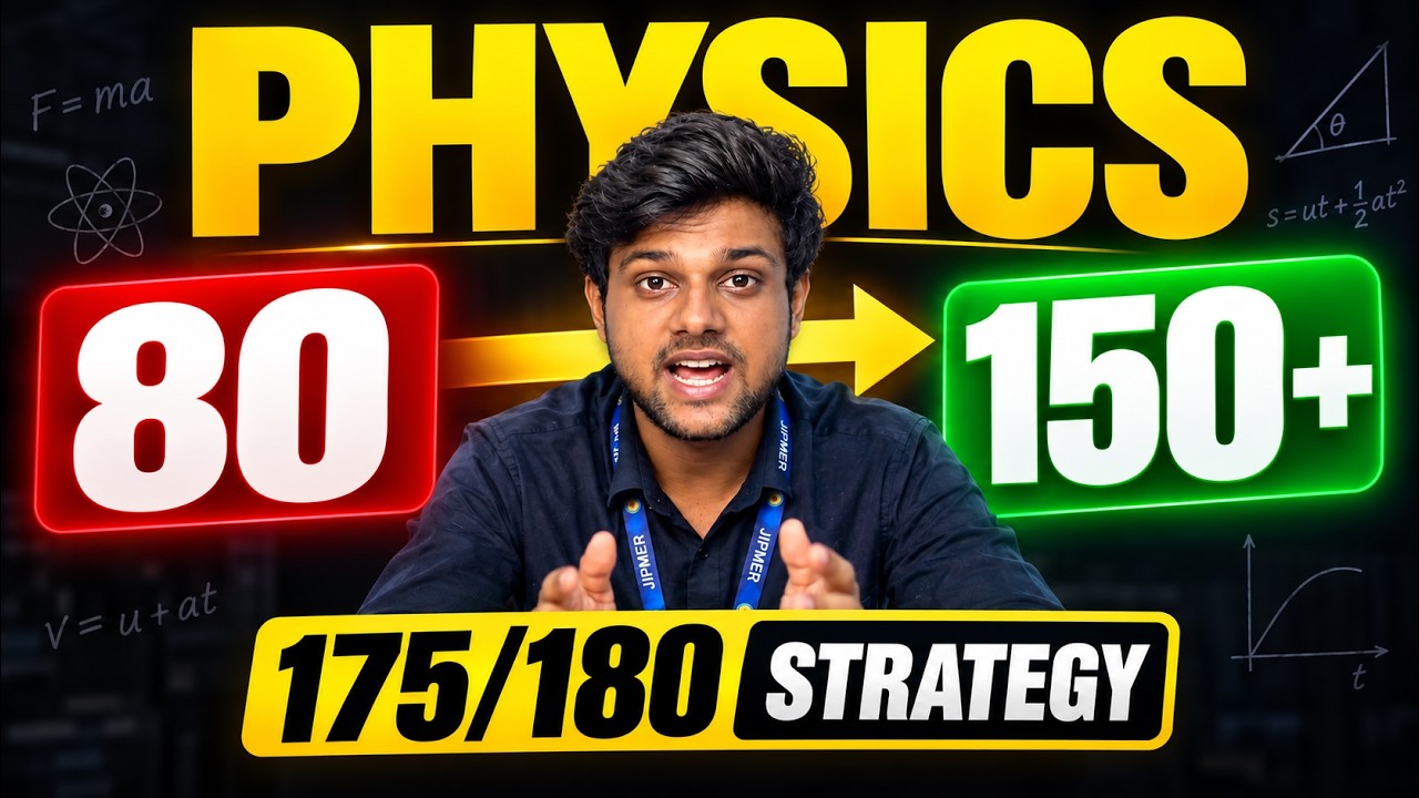 EVEN AVERAGE STUDENT CAN GET 150+ in NEET PHYSICS (ft. AIR 472)