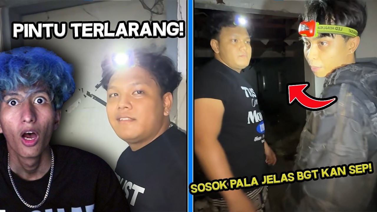 Cerita Asli Sosok Kepala Terlihat Jelas Di Pintu Terlarang! Reaction Brutal Horror!