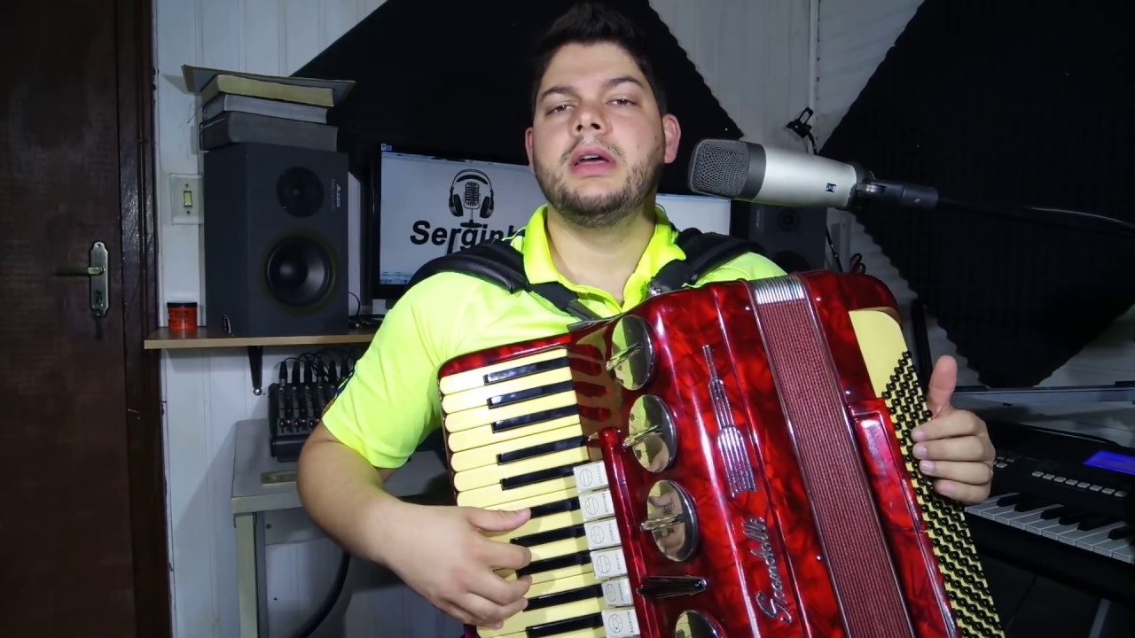 Como tocar sanfona - Ajoelha e chora Tchê garotos