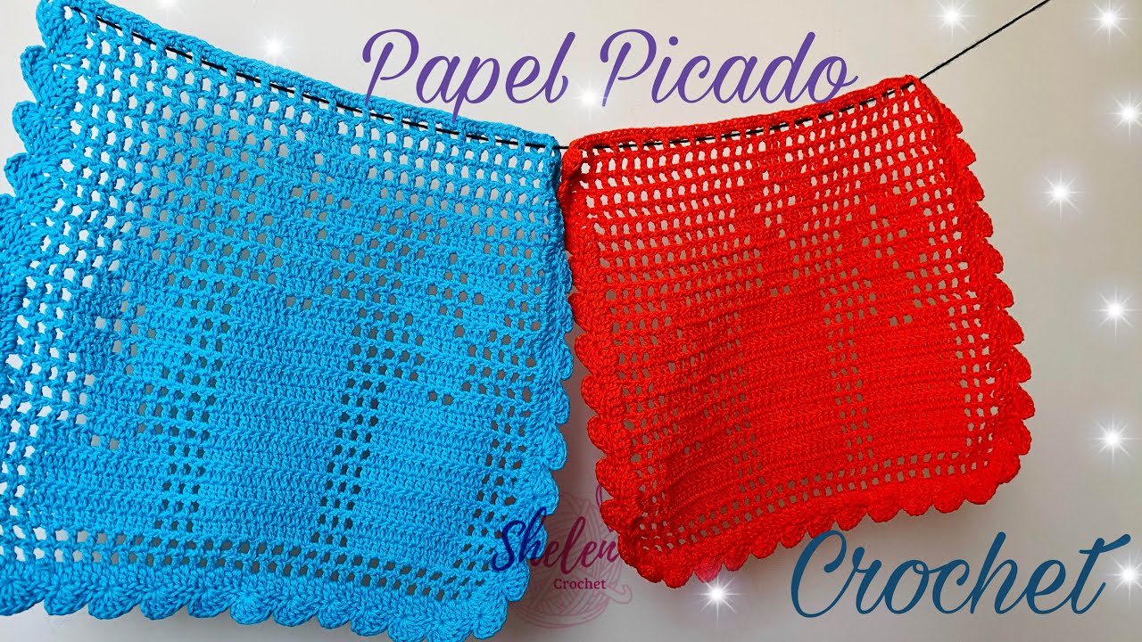 Papel picado 3 velas Crochet 🕯️🕯️🕯️🧶💀35x32 cm 🧶decoración altar de muerto 💀