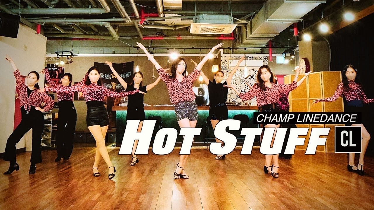 [챔프라인댄스] Hot Stuff Line Dance || 핫스터프 라인댄스 || BeginnerLevel || Donna Summer