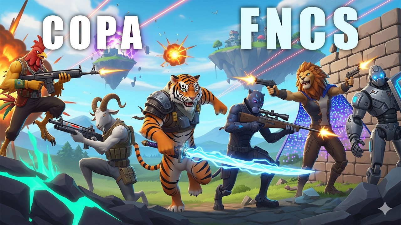🏆FINAL TORNEO FNCS BRASIL🏆 ⚔️K1NG vs GONZA vs HAZZENZE vs DIGUERA vs LEWA vs GON⚔️